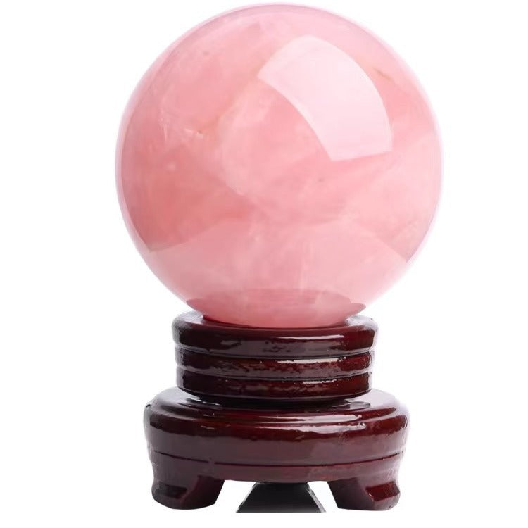 【增强感情-风水摆件】天然粉晶家居玄关客厅办公摆件