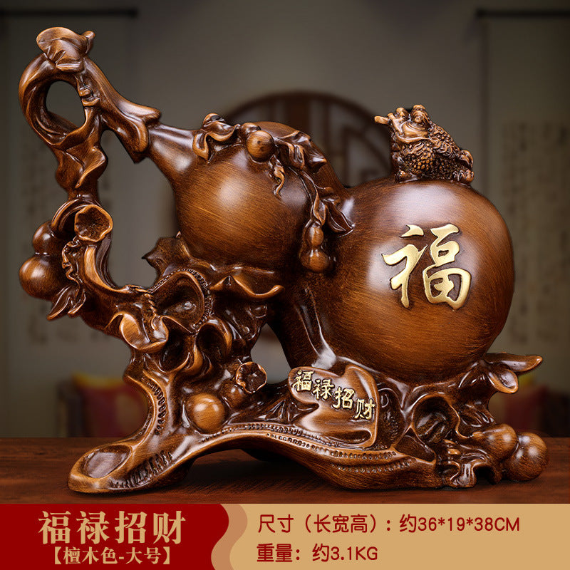 【提升财运-风水摆件】招财家居风水葫芦摆件