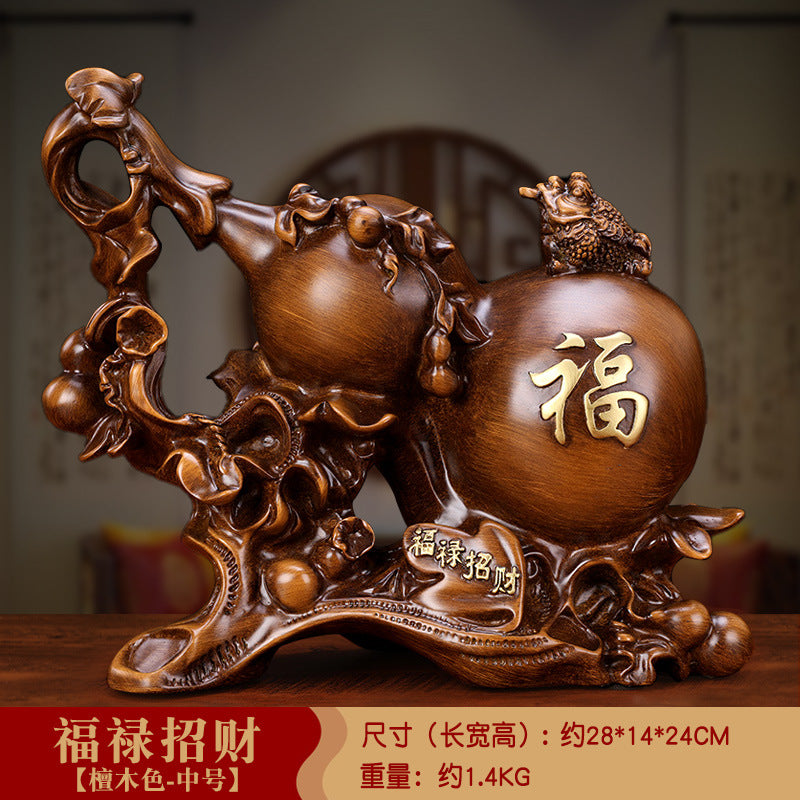 【提升财运-风水摆件】招财家居风水葫芦摆件