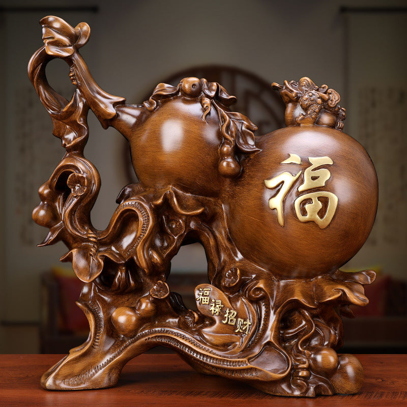 【提升财运-风水摆件】招财家居风水葫芦摆件