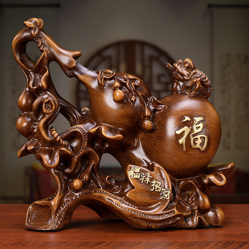 【提升财运-风水摆件】招财家居风水葫芦摆件